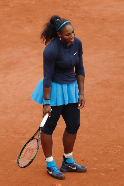 L&#39;amarezza di Serena Williams. Afp